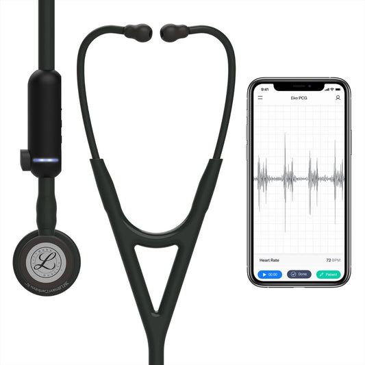 3M Littmann CORE Digital Stethoscope - Advanced Cardiology Stethoscope, Bluetooth Connectivity, Heart Sound Amplification, Dual Mode, Noise Reduction