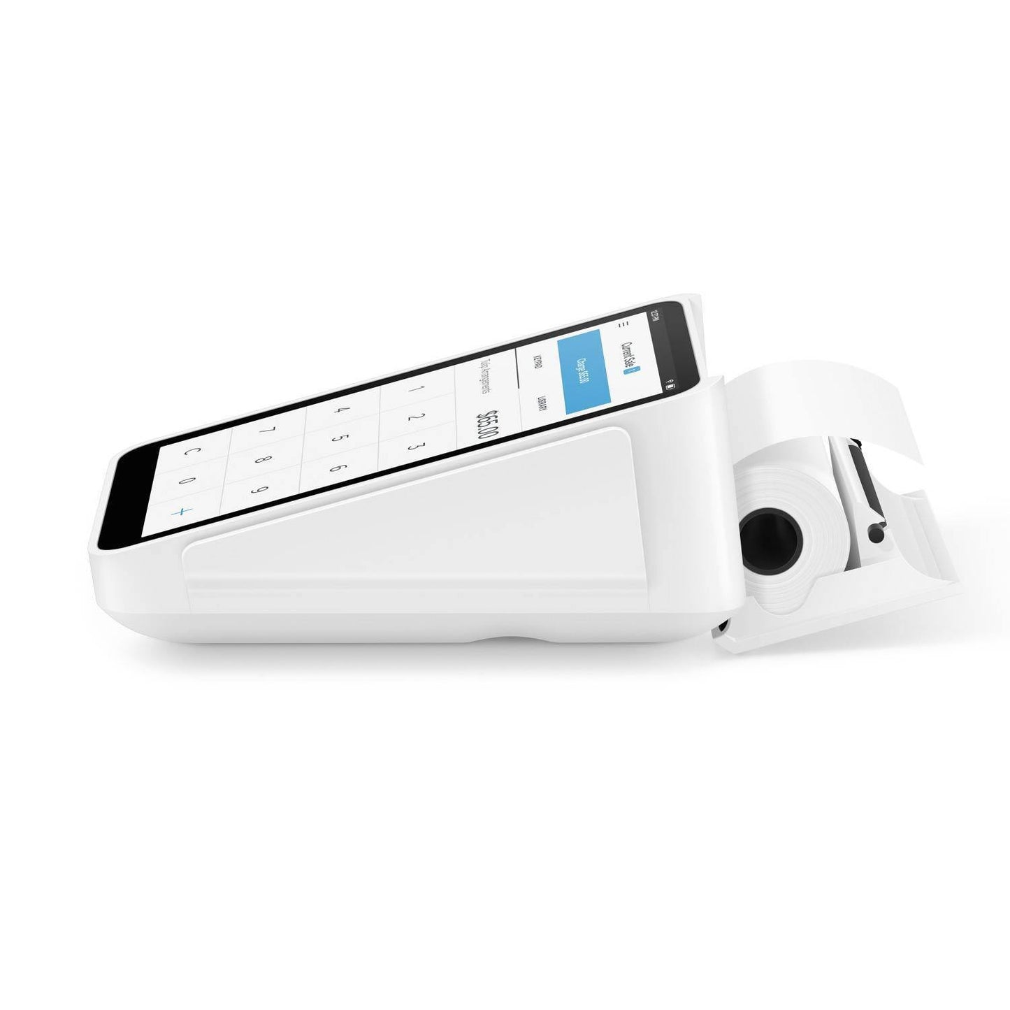 Square Terminal Credit Card Reader - White - Portable Payment Device, Contactless and Chip Reader, Built-In Receipt Printer, Mobile Payment Solution, Small Business