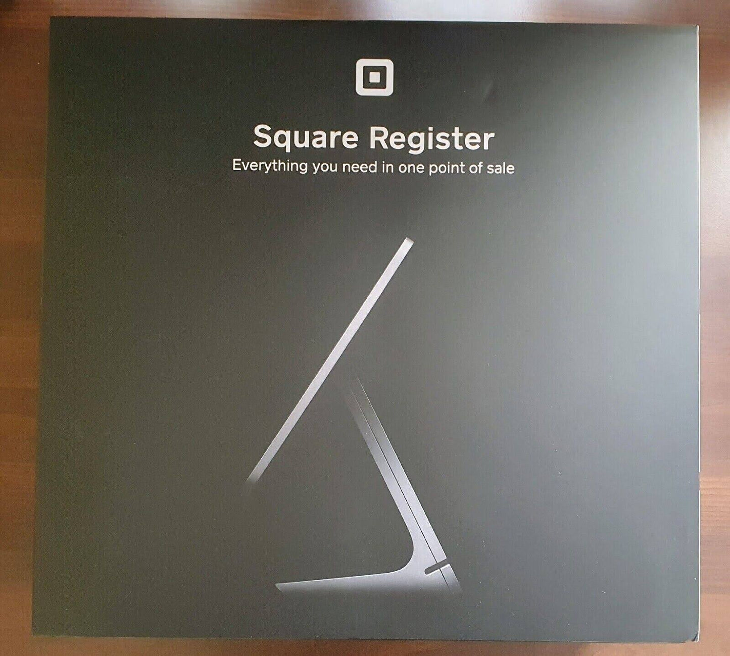 Square Register - Touchscreen Display, Gray - Point of Sale System, Dual Display, Built-In Payment Processing, All-in-One POS, Business Management